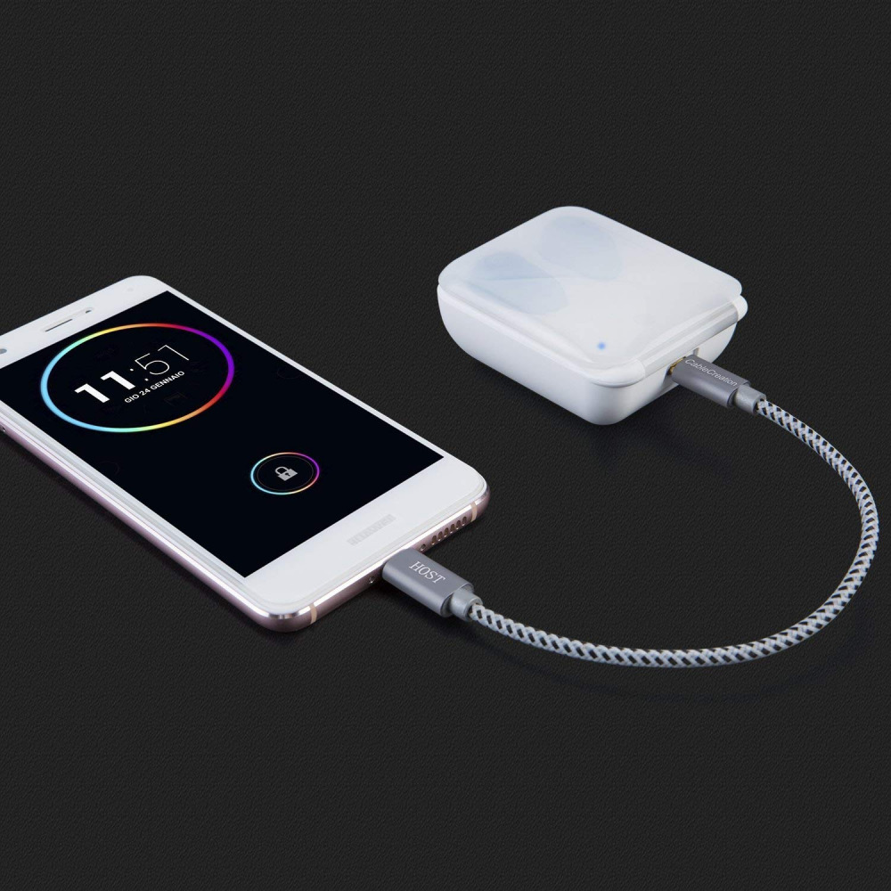 CableCreation Micro USB to OTG Cable, Male Male, Compatible Grey - Fresh Stock Dated February 2026