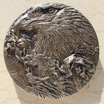 3 Pcs (Brass, Copper and Paktong) Set of China 2013 80mm Medals - Genghis Khan - Fresh Stock Dated February 2026