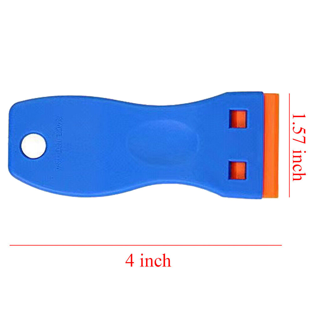 Vinyl Wrap Glue Glass Squeegee Razor Blade Auto Cleaner DIY Installation Tool - Fresh Stock Dated February 2026