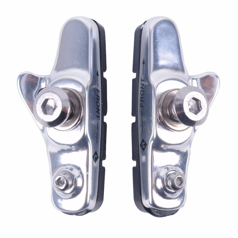 2pcs/set Mountain Bicycle V Braking Pads Blocks Shoes for Bike V Brake System - Fresh Stock Dated February 2026