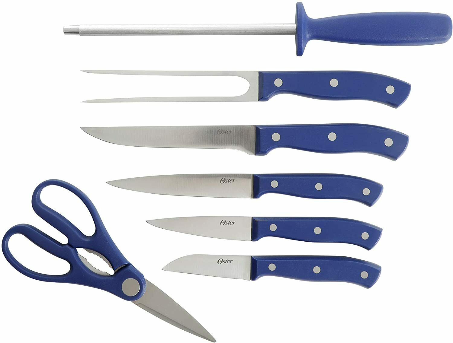 Knife Set, 22-Piece Kitchen Knife Set with Block Wooden German Stainless Steel - Fresh Stock Dated December 2025