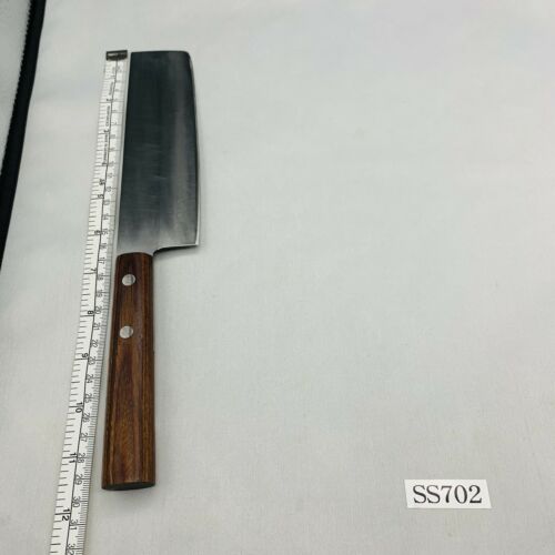 <Sharpened> Japanese Chef's Kitchen Knife 東金明 Nakiri 165/295 From Japan SS702 - Fresh Stock Dated December 2025