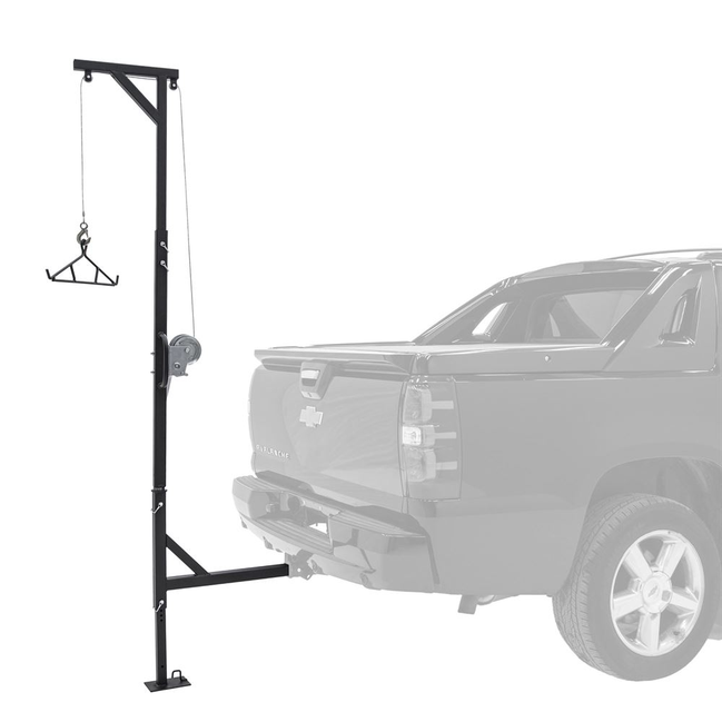 Kill Shot 500 lb. Capacity Deluxe Hitch-Mounted Deer Hoist with Swivel & Gambrel - Fresh Stock Dated December 2025