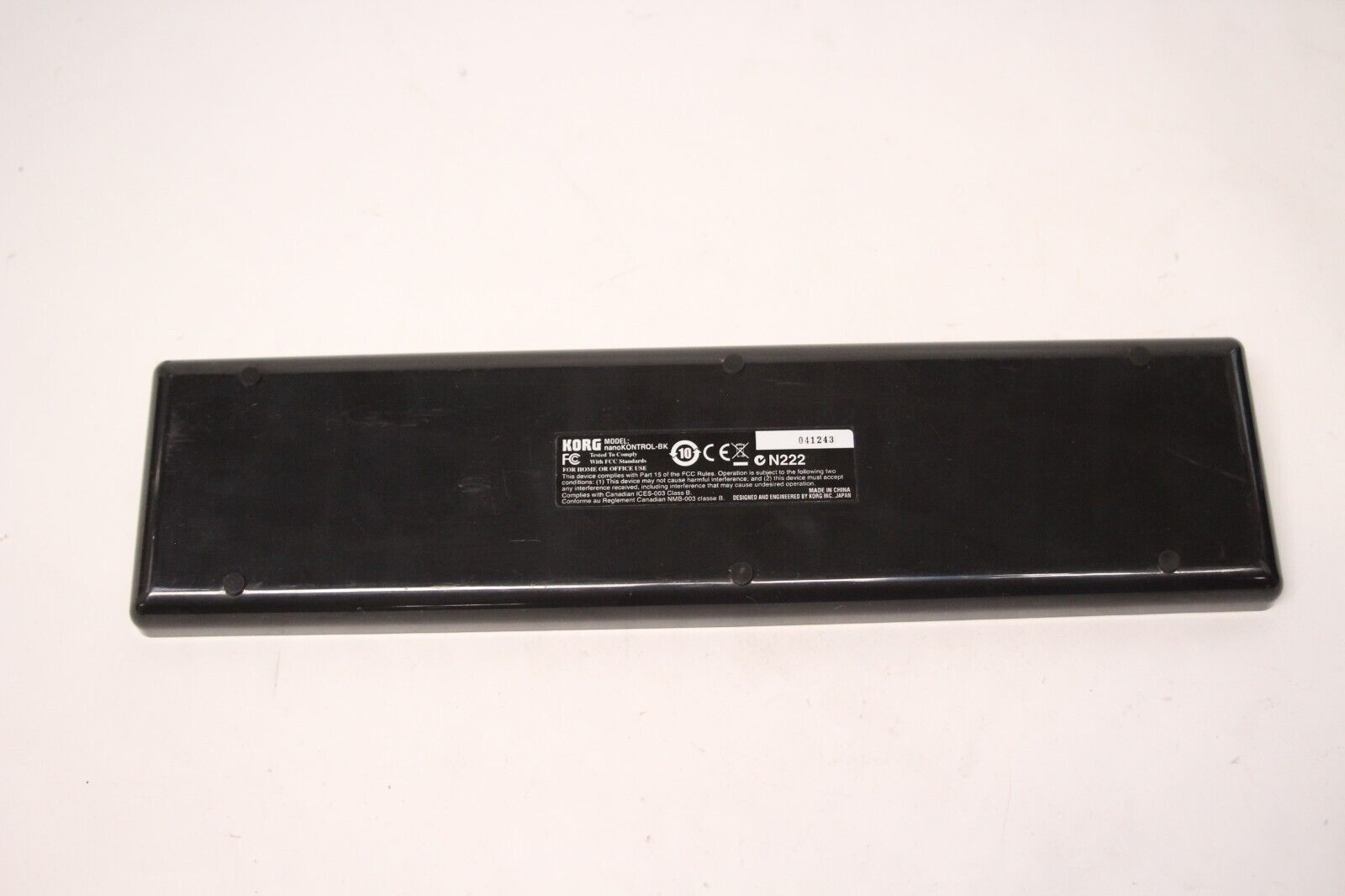 Korg NanoKontrol USB MIDI Controller Black / Controller Only - Fresh Stock Dated February 2026