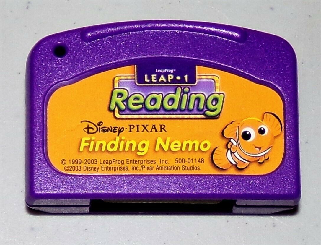 2 LeapFrog LeapPad Books & Cartridges: Reading - Finding Nemo & Once Upon A Time - Fresh Stock Dated February 2026
