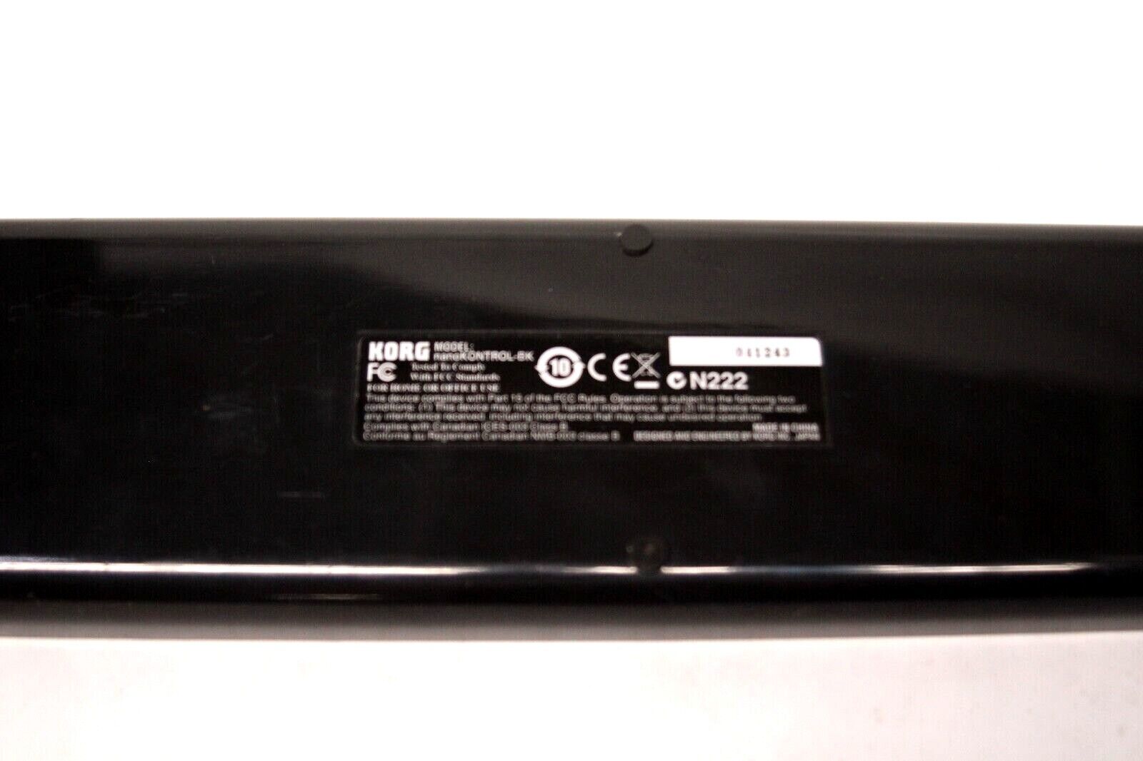 Korg NanoKontrol USB MIDI Controller Black / Controller Only - Fresh Stock Dated February 2026