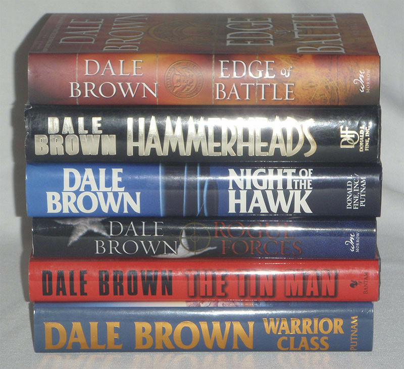 pick one - Dale Brown - hardcover books - HC DJ firewood - Fresh Stock Dated December 2025