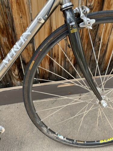 Rare Original Merlin, Merlin, extra light, titanium, racing bike, 58cm - Fresh Stock Dated December 2025