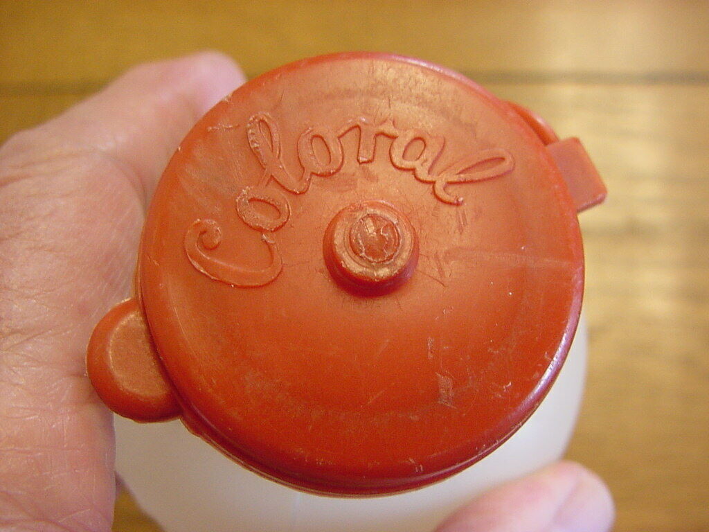 Vintage Bicycle Coloral Water Bottle and Cage NICE - Fresh Stock Dated December 2025