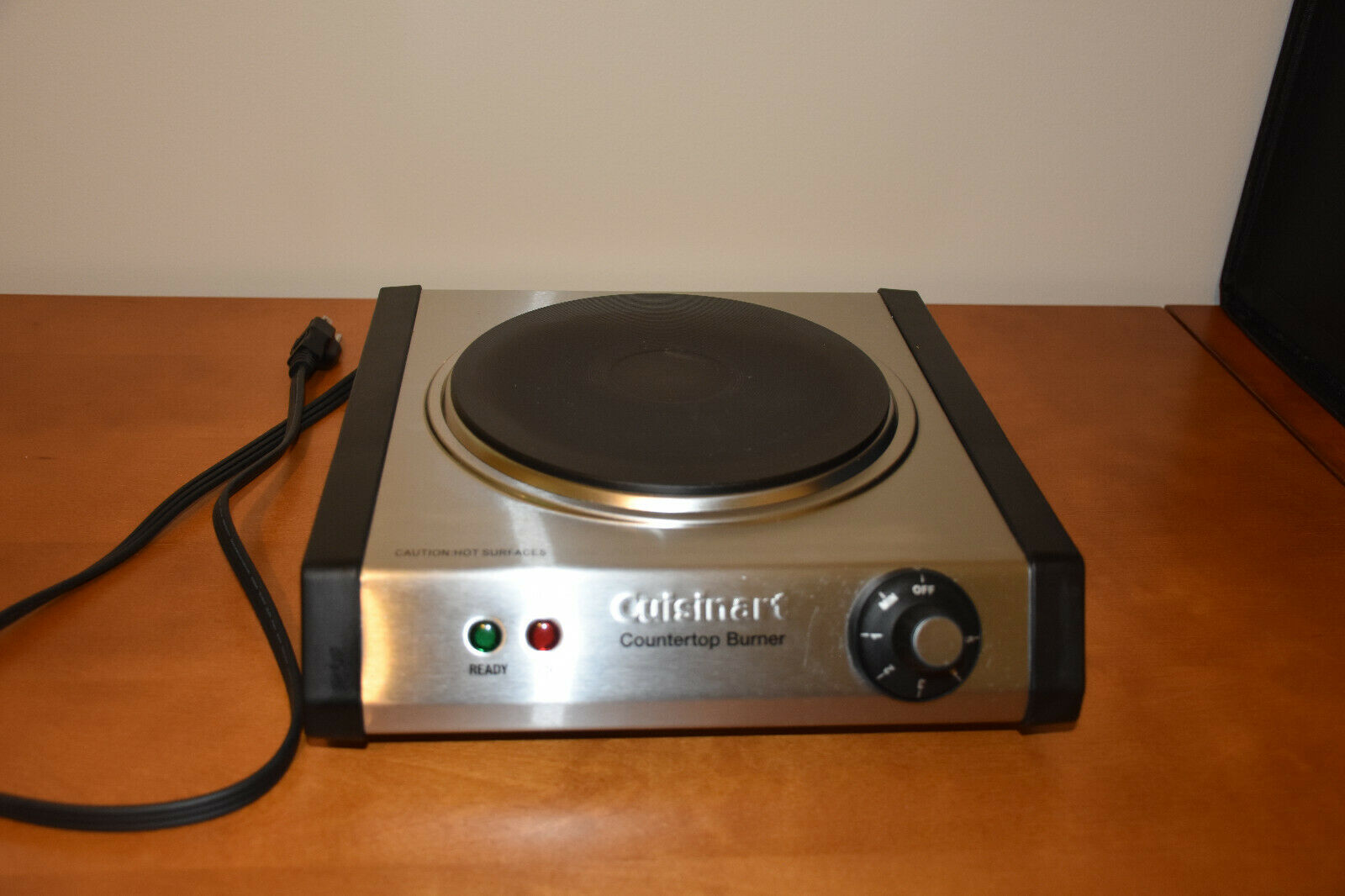 Cuisinart Single Cast Iron Electric Burner CB-30 Hot Plate Pre owned Tested! - Fresh Stock Dated December 2025