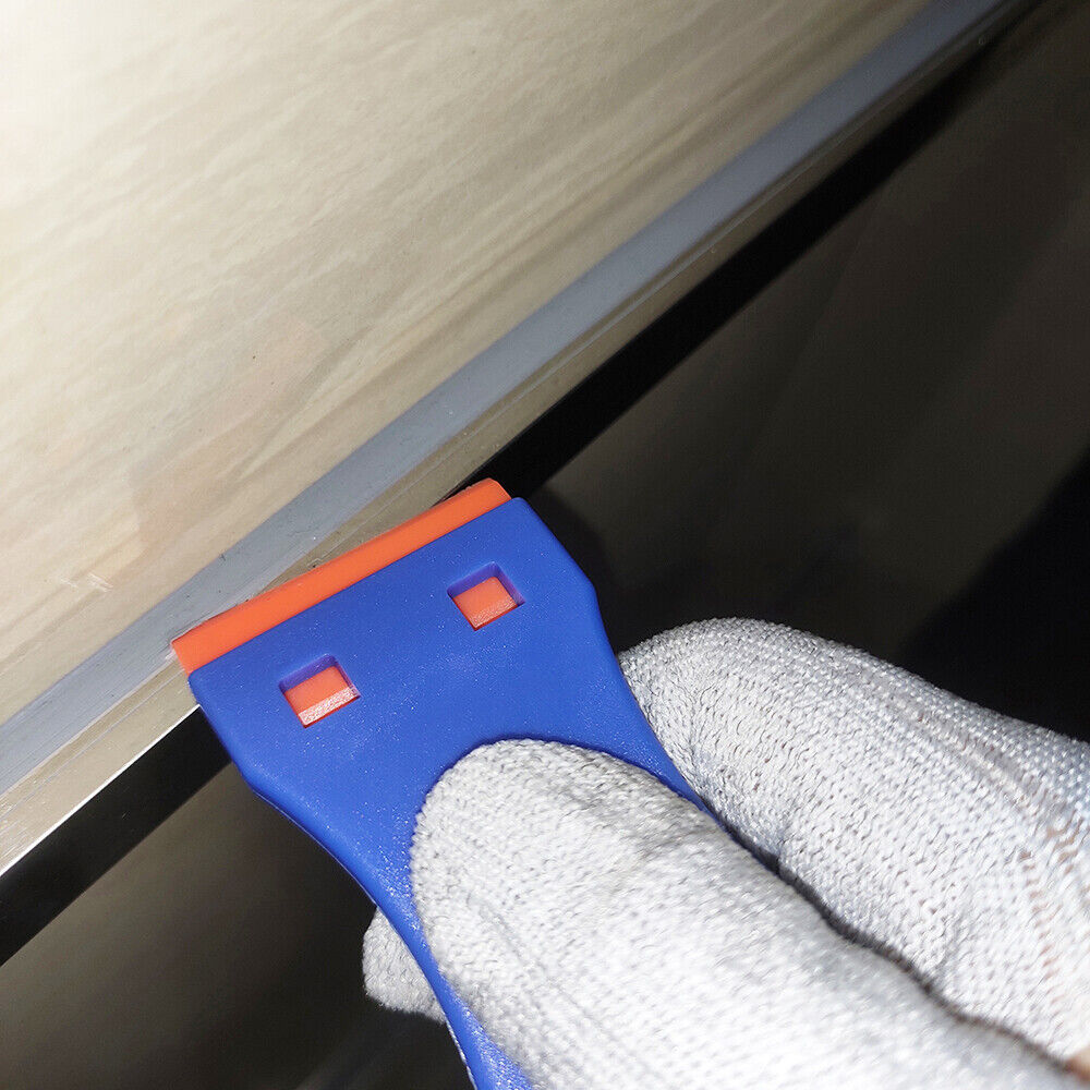 Vinyl Wrap Glue Glass Squeegee Razor Blade Auto Cleaner DIY Installation Tool - Fresh Stock Dated February 2026