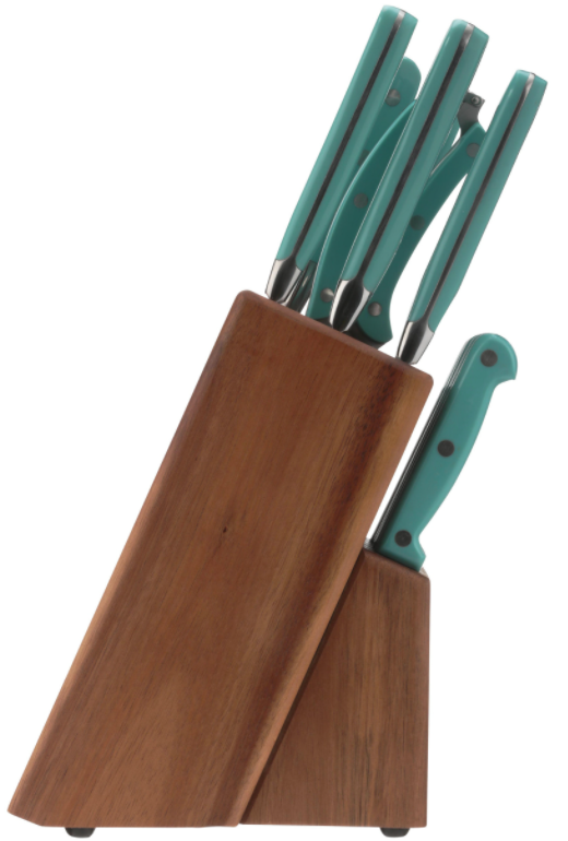 Cutlery Set The Pioneer Woman Cowboy Rustic Stainless 14-Piece Kitchen Knife New - Fresh Stock Dated December 2025