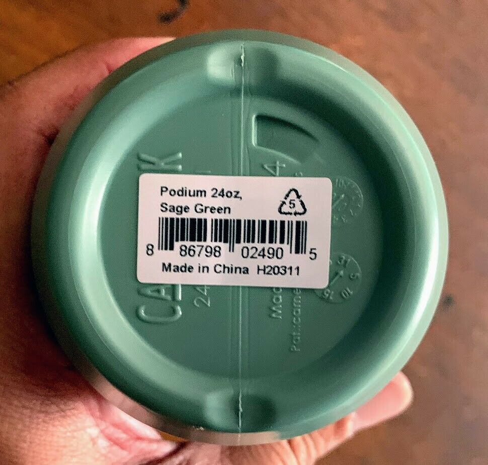 Pair of CAMELBAK PODIUM BICYCLE WATER BOTTLE 24oz  - BIANCHI Green - CELESTE NEW - Fresh Stock Dated December 2025