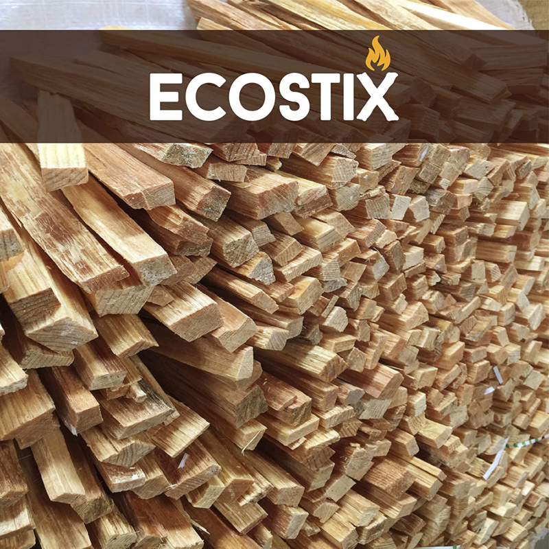 Easygoproducts Approx. 120 Eco-Stix Fatwood Starter Kindling Firewood Sticks Woo - Fresh Stock Dated December 2025