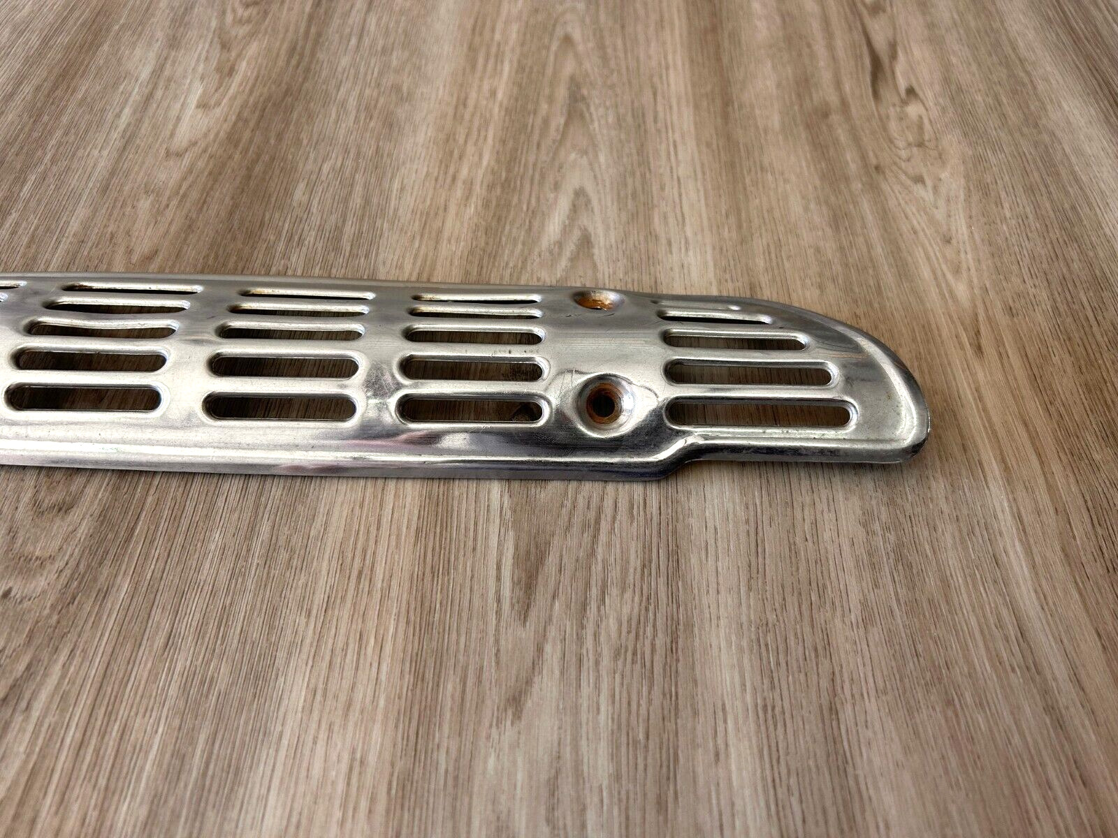 1967 1968 Yamaha YL2C M Exhaust Heat Shield Muffler Pipe Guard 167-14718-31-00 - Fresh Stock Dated February 2026