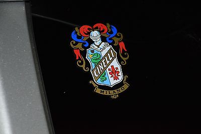 Cinelli FAN CLUBS cars stickers decals , 48X70mm - Fresh Stock Dated December 2025
