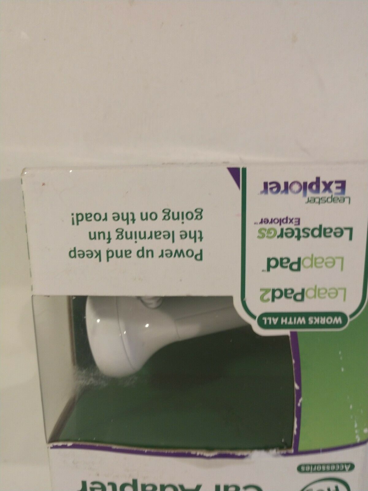 LEAP FROG Car Adapter Accessory Brand For LeapPad LeapPad2 Leapster GS FREE SHIP - Fresh Stock Dated February 2026