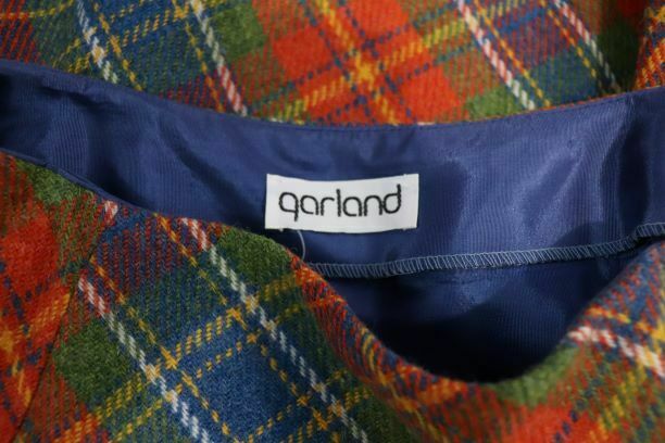 Vintage 60s 70s Wool Mini Skirt - Fresh Stock Dated March 2026