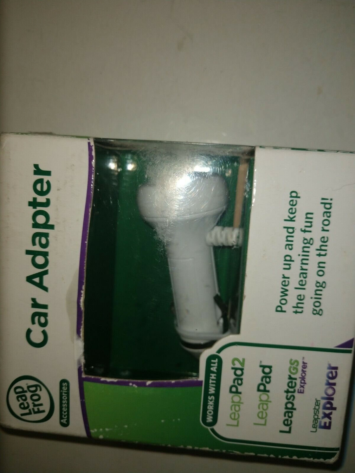 LEAP FROG Car Adapter Accessory Brand For LeapPad LeapPad2 Leapster GS FREE SHIP - Fresh Stock Dated February 2026