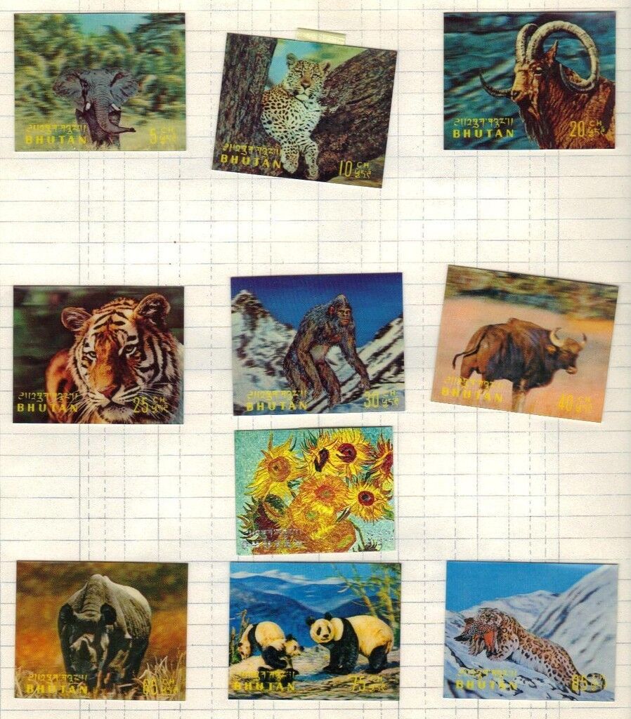 AFRICA SIERRA LEONE BURUNDI CAMEROON CABIN BHUTAN TOPICALS 1960 FRUITS FLOWERS & - Fresh Stock Dated December 2025