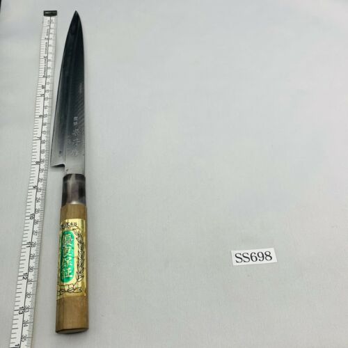 Left Handed <Sharpened> Japanese Chef's Kitchen Knife 宗丹 Sashimi 205/345 SS698 - Fresh Stock Dated December 2025