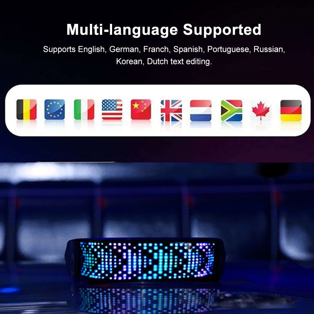 LED Glasses Bluetooth DIY Luminous Rave Party Festival Sunglasses Shining Lights - Fresh Stock Dated February 2026