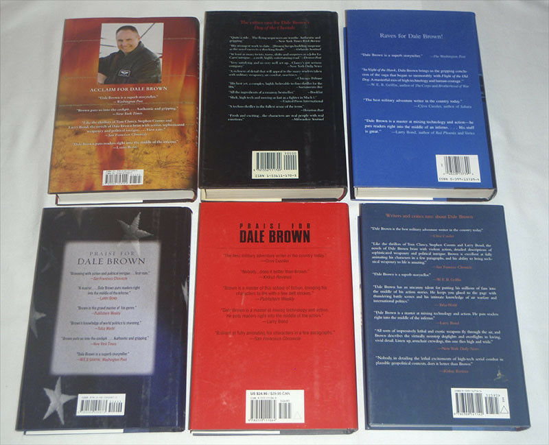 pick one - Dale Brown - hardcover books - HC DJ firewood - Fresh Stock Dated December 2025