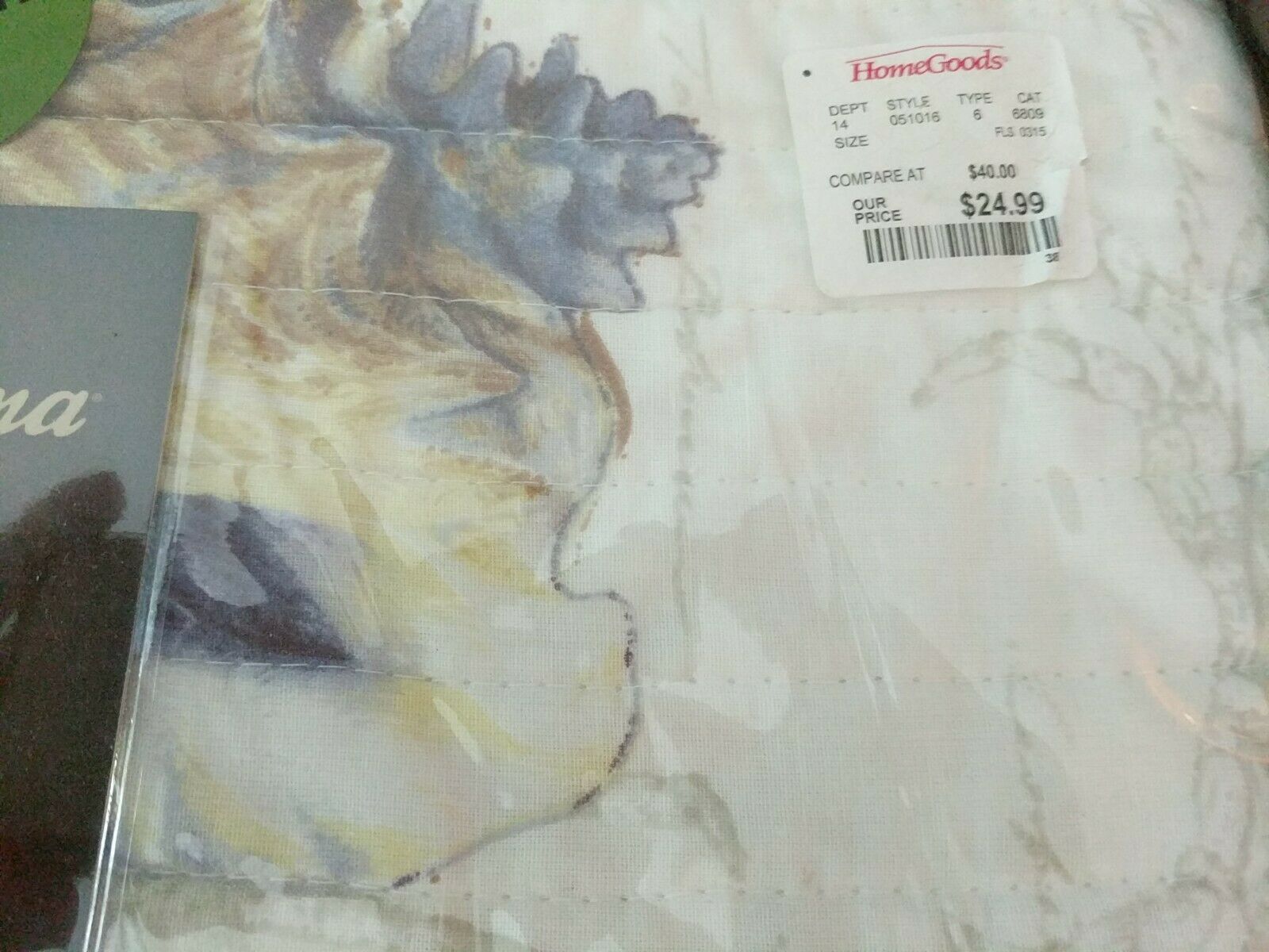 TWO Tommy Bahama Kemps Bay Standard Shams Seashell Cotton 20 x 26 nwt - Fresh Stock Dated December 2025