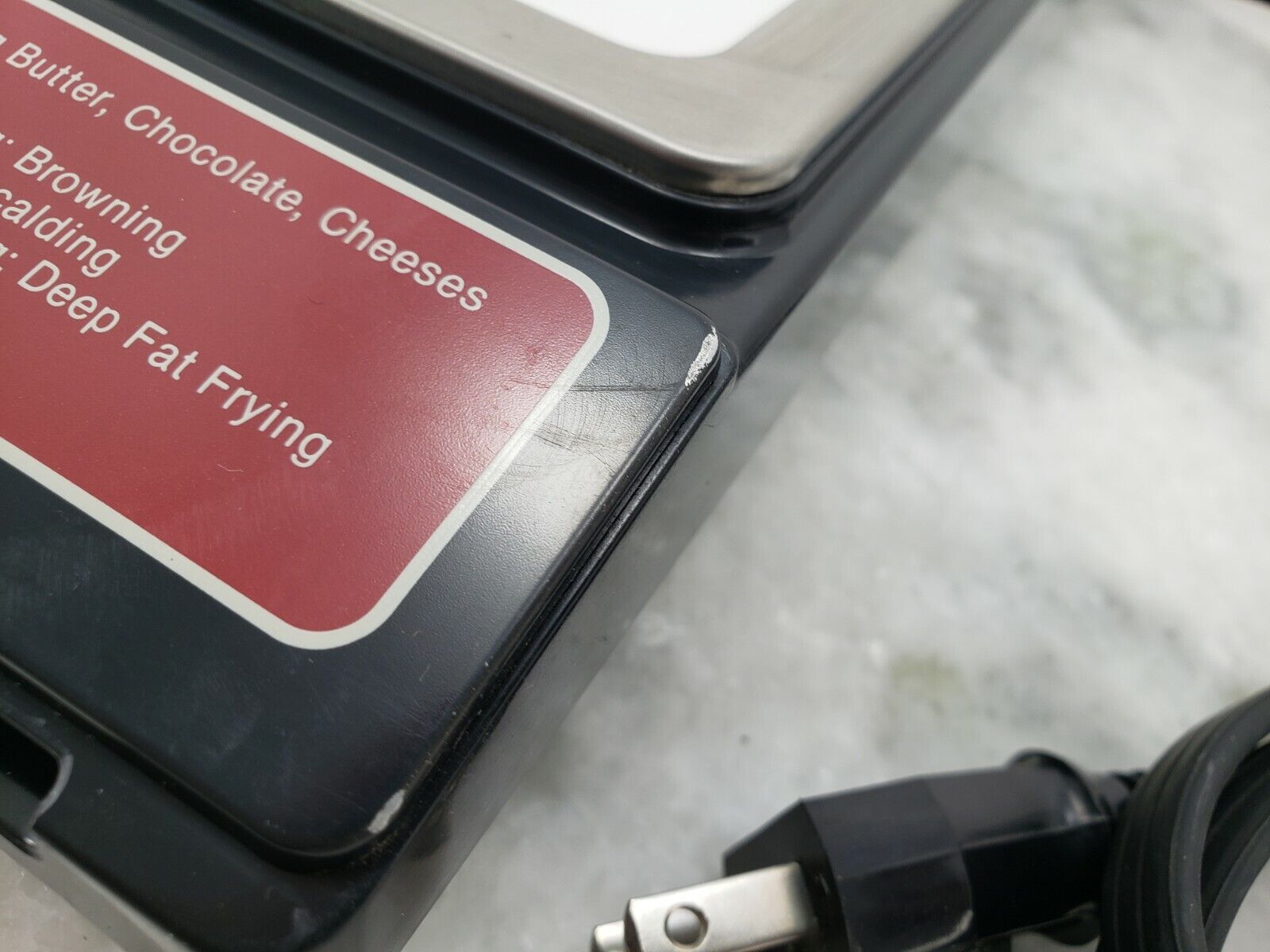 Kitchenaid Portable Induction Cooking Unit, Rare, Vintage, Model KIC1, 1984 - Fresh Stock Dated February 2026