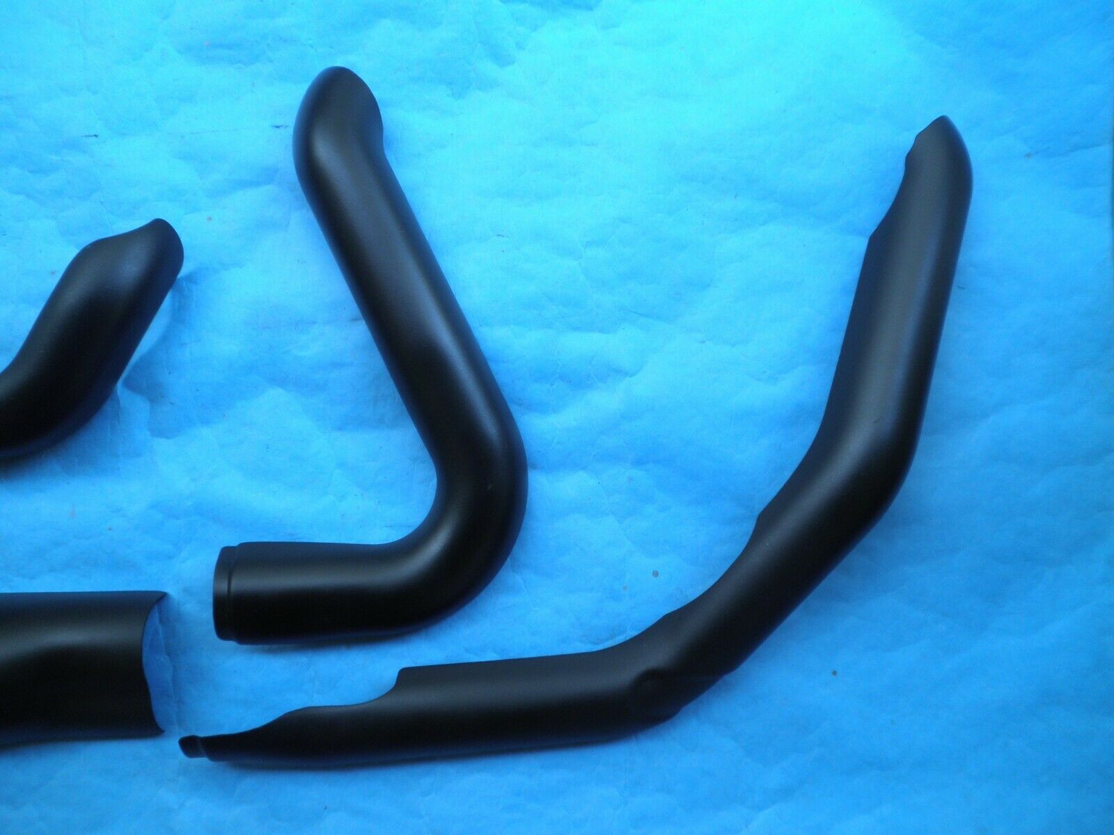 HARLEY OEM M 8 TOURING ELECTRA ROAD STREET GLIDE BLACK EXHAUST HEAT SHIELDS - Fresh Stock Dated February 2026