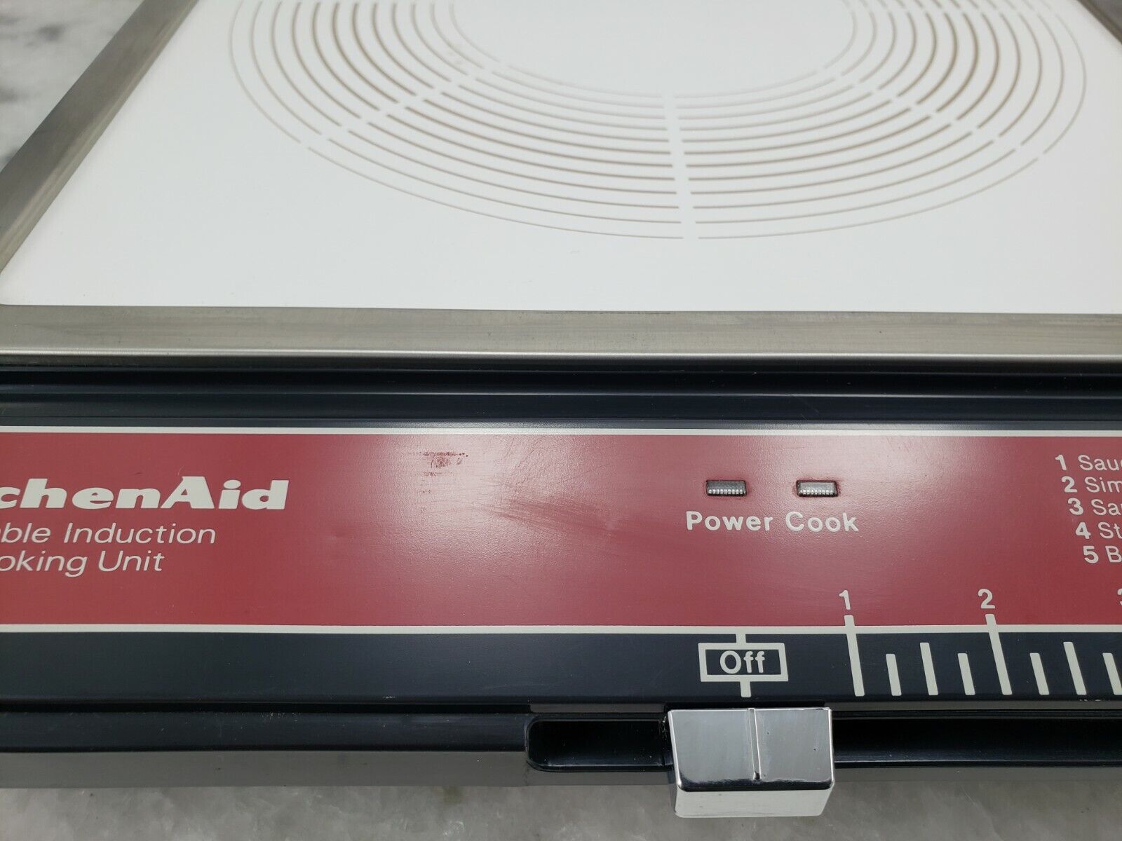 Kitchenaid Portable Induction Cooking Unit, Rare, Vintage, Model KIC1, 1984 - Fresh Stock Dated February 2026