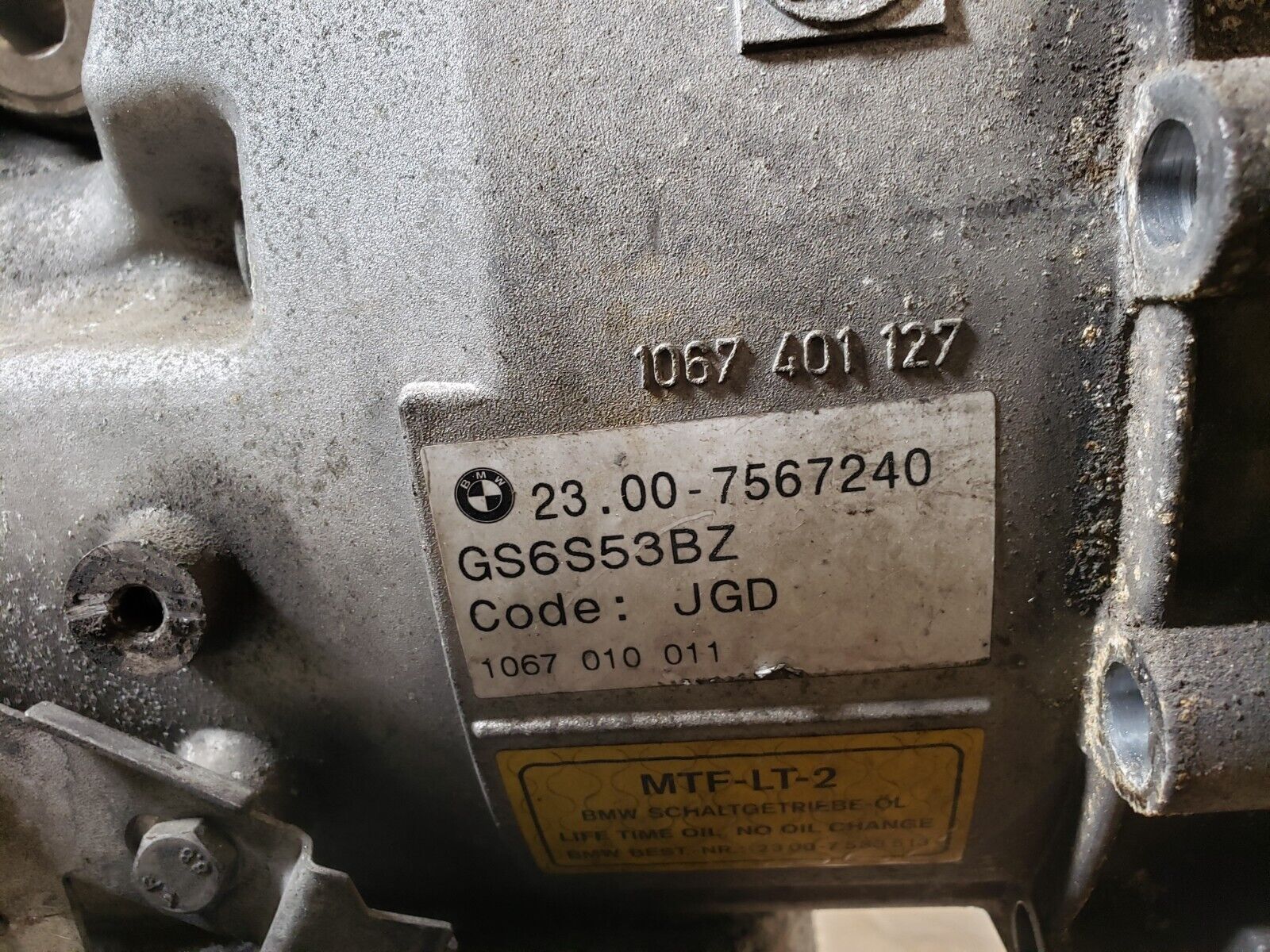 ✅ 07-13 OEM BMW E90 E92 E93 335i N54 RWD Manual Transmission Gearbox MT GS6S53BZ - Fresh Stock Dated February 2026