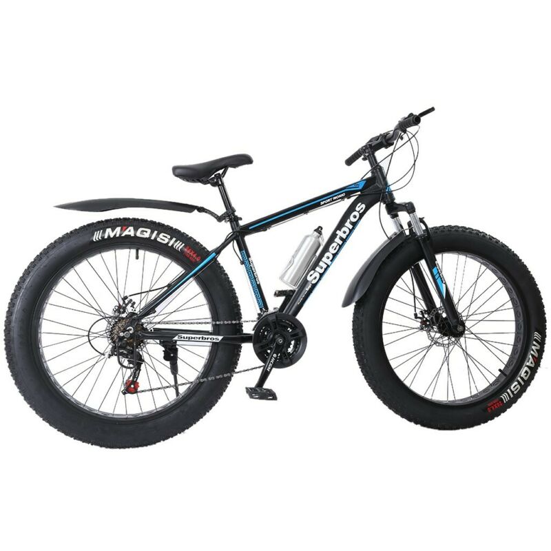 Mountain Bike Bicycle Shimanos Men Women Fat Tire 26