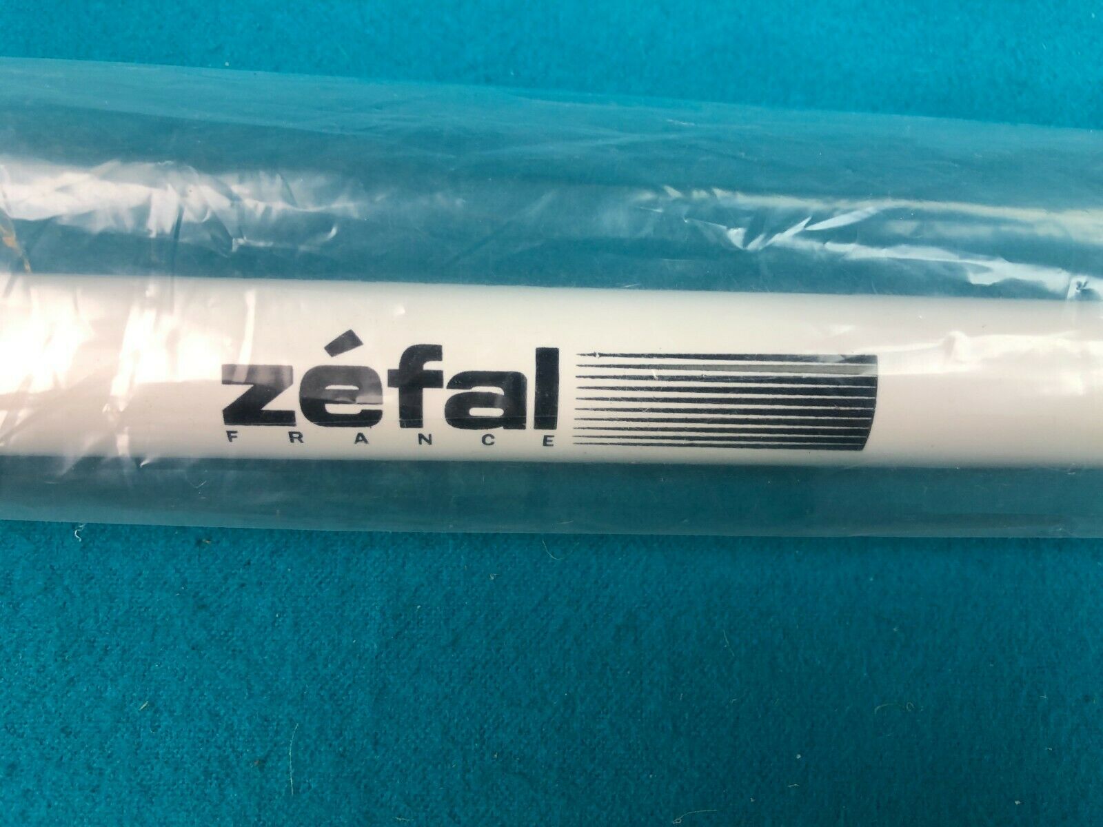 Zefal Frame Pump NOS still in original plastic bag White 41 cm - Fresh Stock Dated December 2025