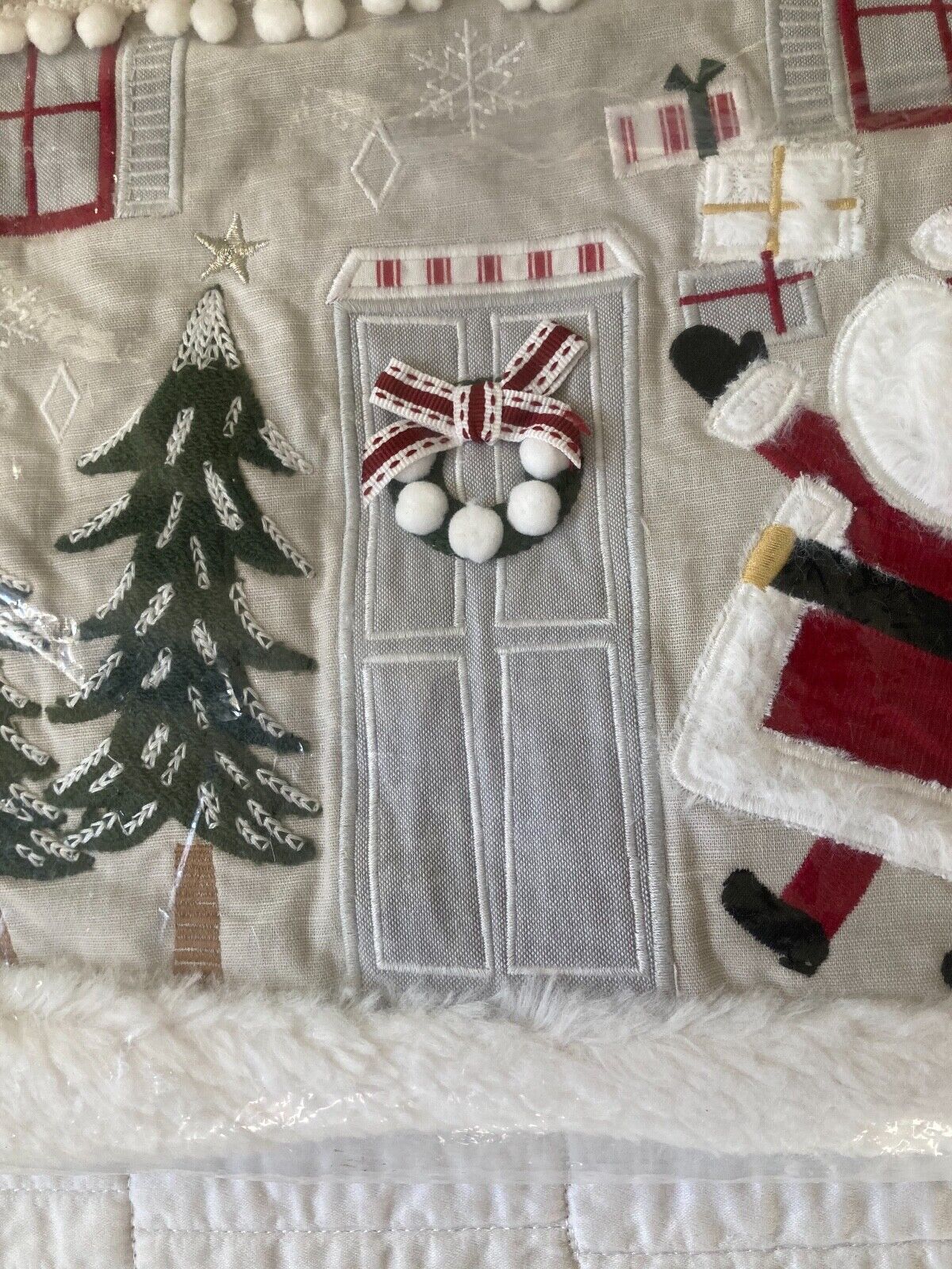 Pottery Barn Kids Night Before Christmas Pillow Sham Cover Monogram EMILY NEW - Fresh Stock Dated February 2026