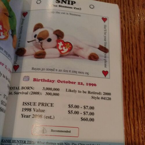 Tbe Beanie Baby Handbook - Fresh Stock Dated December 2025