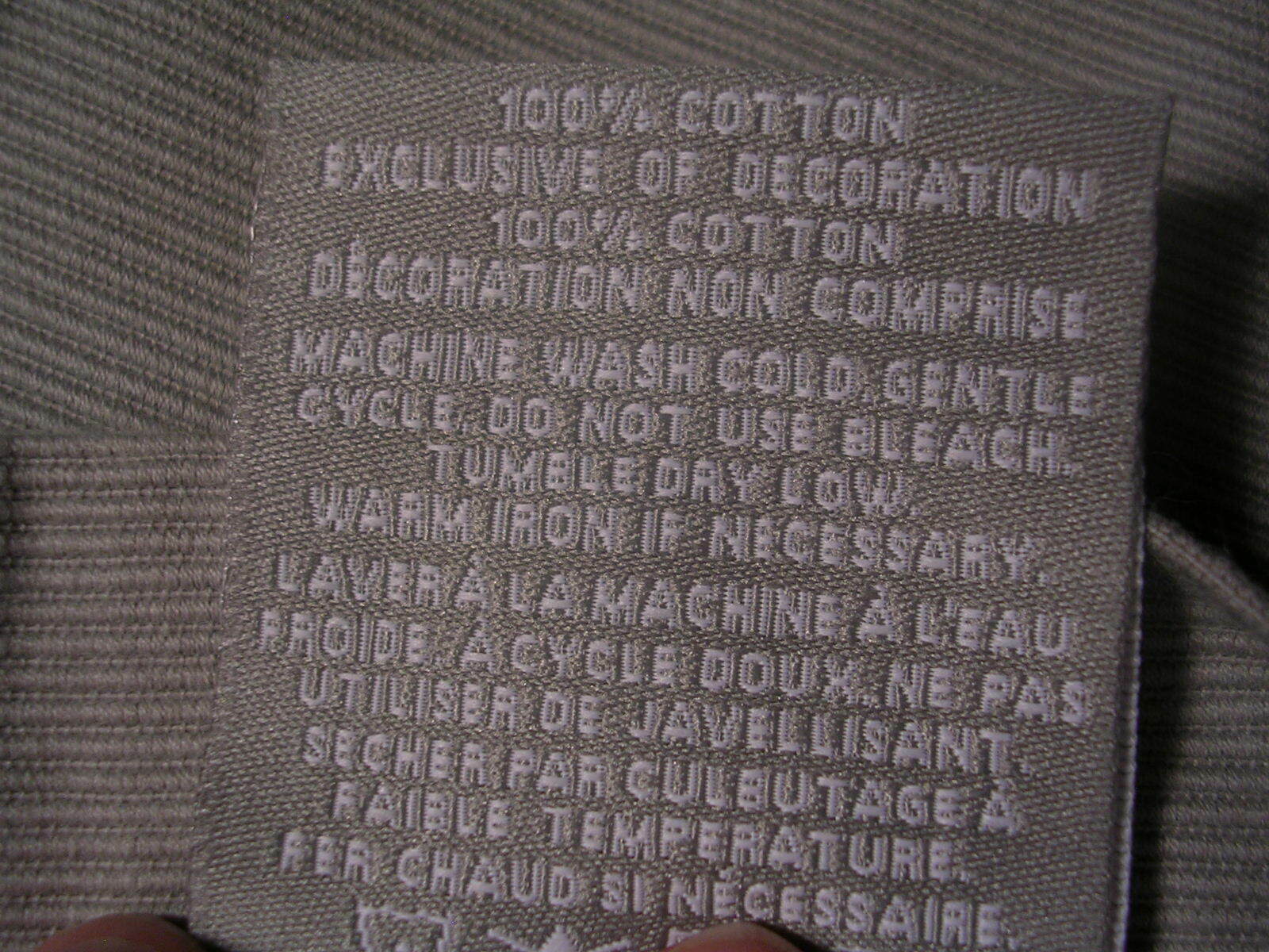 RESTORATION HARDWARE TEEN EMBROIDERED BEE BOUDOIR SHAM GREY 100% COTTON 12 X 18 - Fresh Stock Dated December 2025