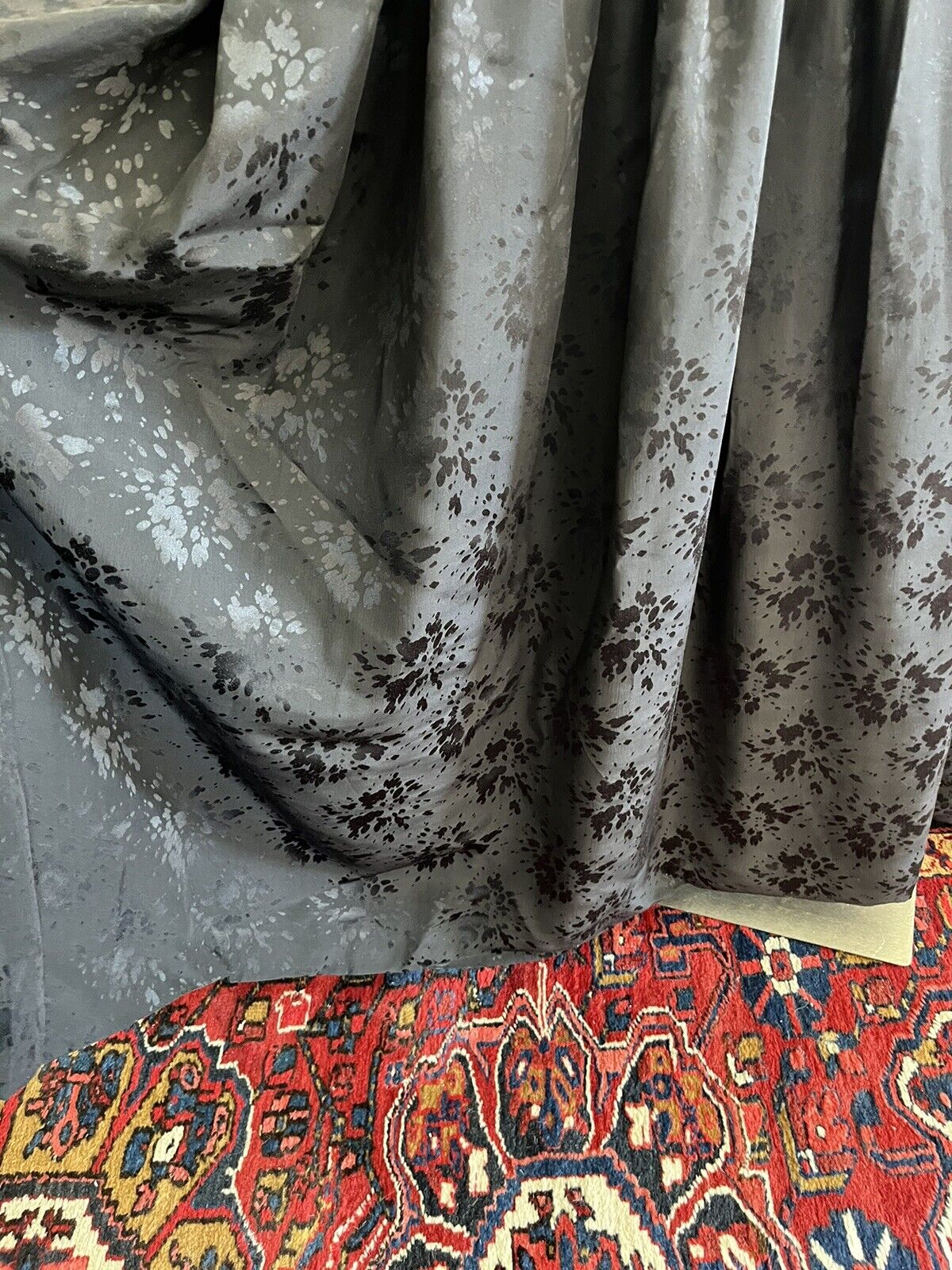 Wayne Clark for Aline Marelle Vintage 12 Medium Black Silk Quilted Corset Skirt - Fresh Stock Dated March 2026