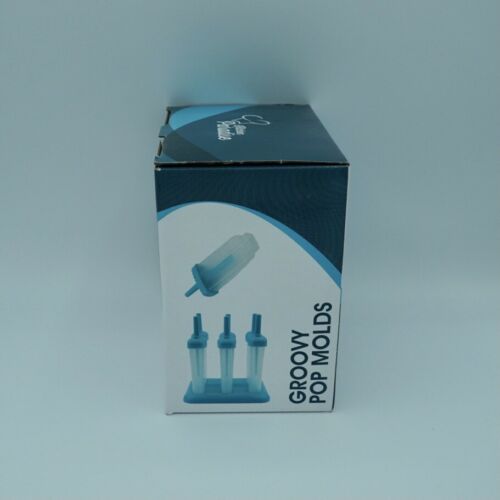 Kitchen Paradise Groovy Pop Molds Make Yummy Frozen Treats & Popsicles at Home - Fresh Stock Dated December 2025