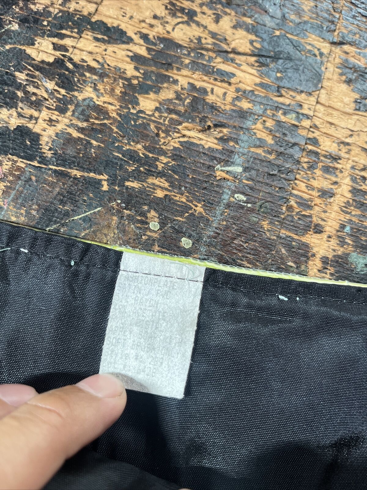 vintage green plastic raver skirt 1990’s y2k sporty XL - Fresh Stock Dated December 2025