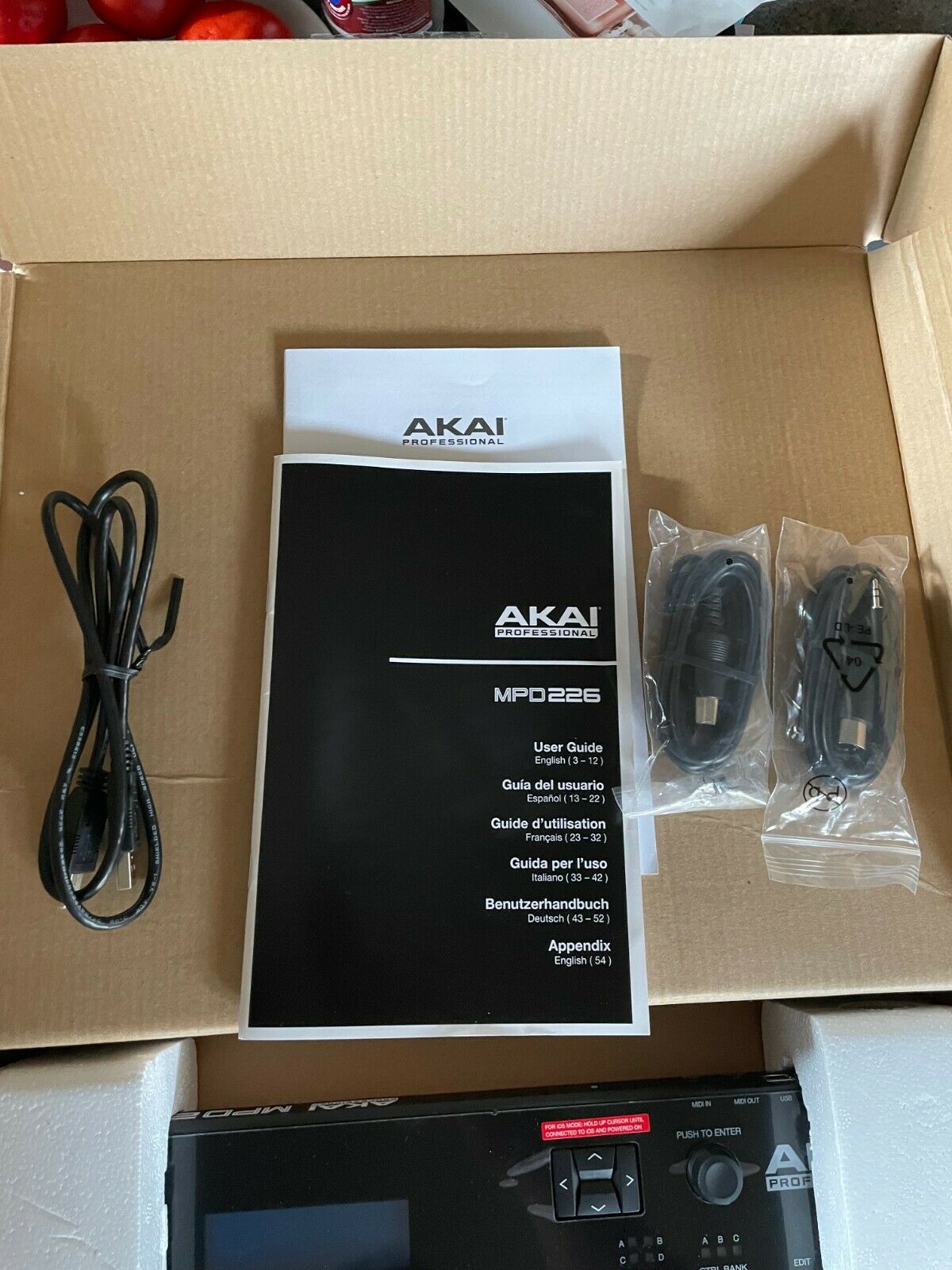 Akai Professional MPD226 16-Pad USB/MIDI Pad Controller - Fresh Stock Dated February 2026