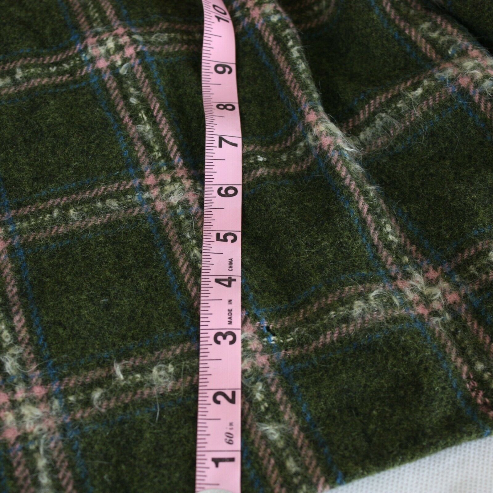 Vintage 50s Circle Skirt Full Green Pink Tartan Plaid  Rockabilly Style XS S - Fresh Stock Dated February 2026