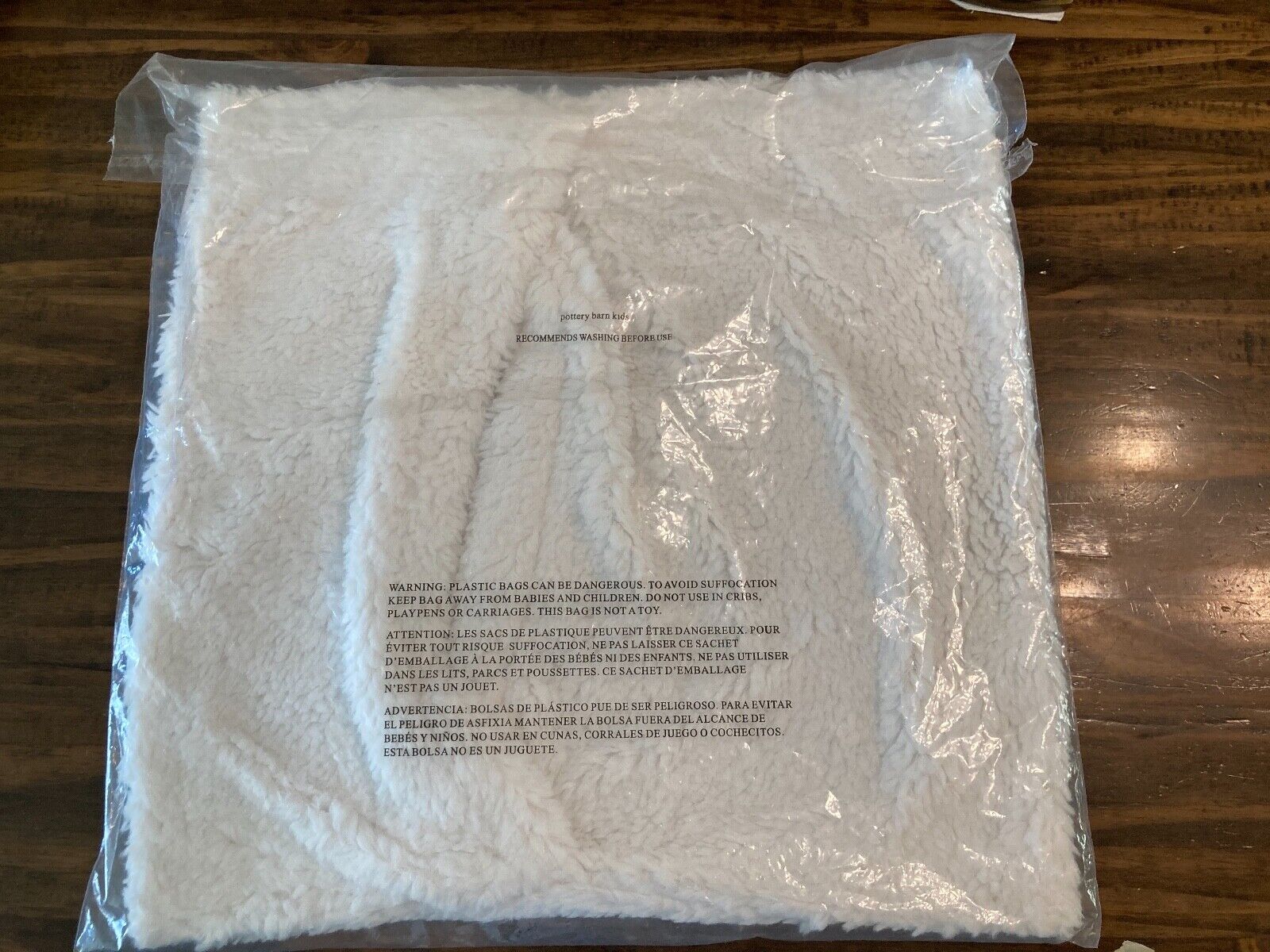 Pottery Barn Kids Night Before Christmas Pillow Sham Cover Monogram EMILY NEW - Fresh Stock Dated February 2026