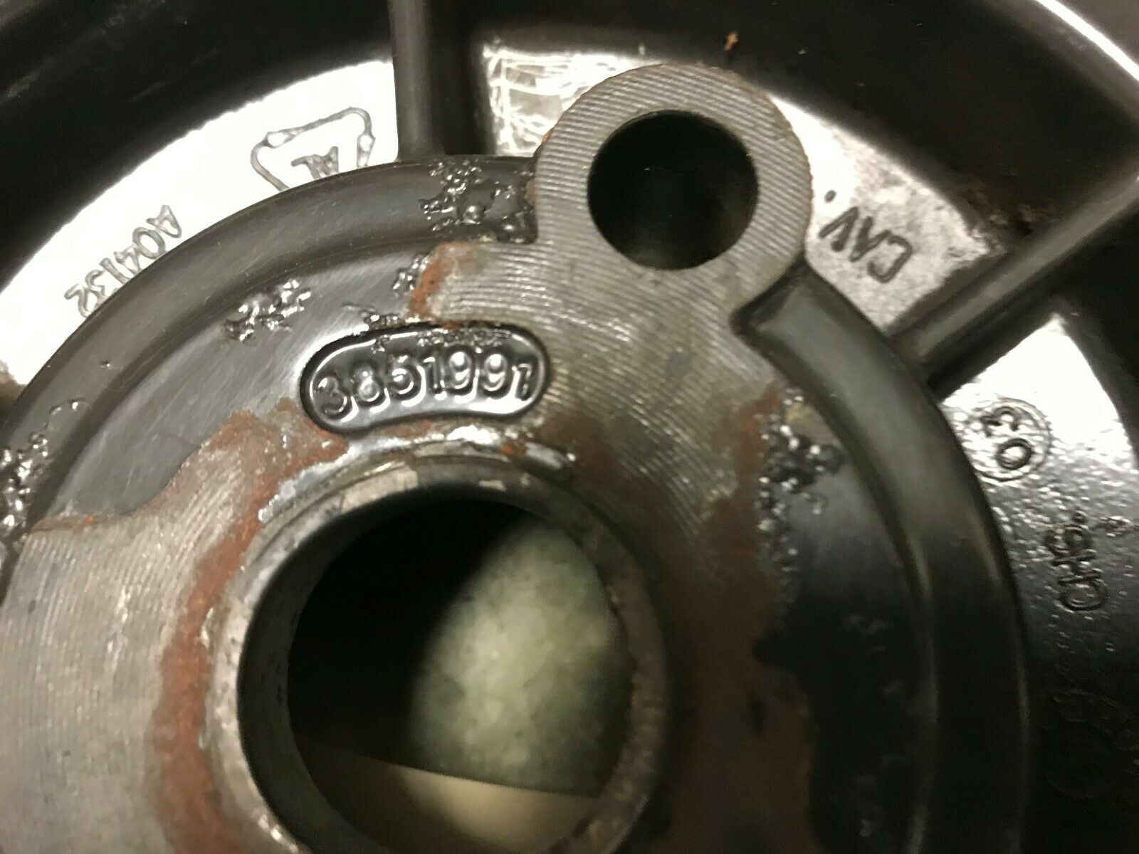 Volvo Penta used pulley part # 3851991 - Fresh Stock Dated February 2026