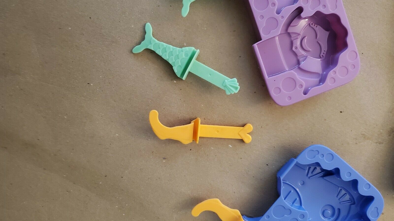 New Cool Gear Make Your Own Ice Pops Popsicle Mold Seahorse & Mermaid Set Summer - Fresh Stock Dated February 2026