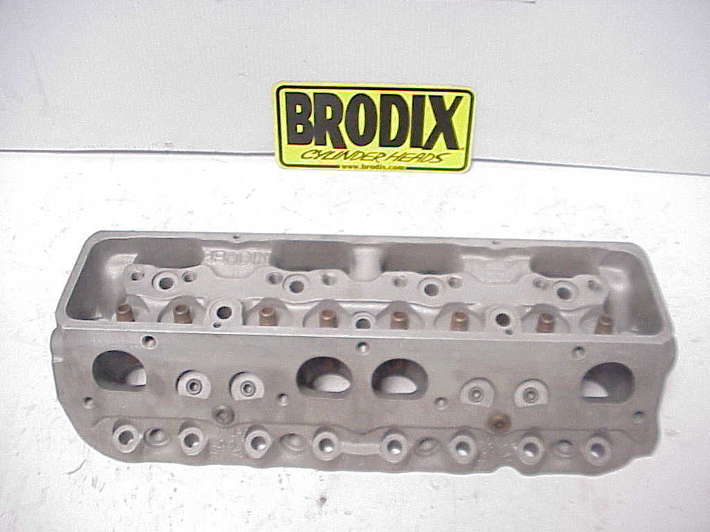 1 Brodix Gaerte Bare 23° Aluminum Head SB Chevy UMP WIssota NHRA Mudbog J12 - Fresh Stock Dated February 2026