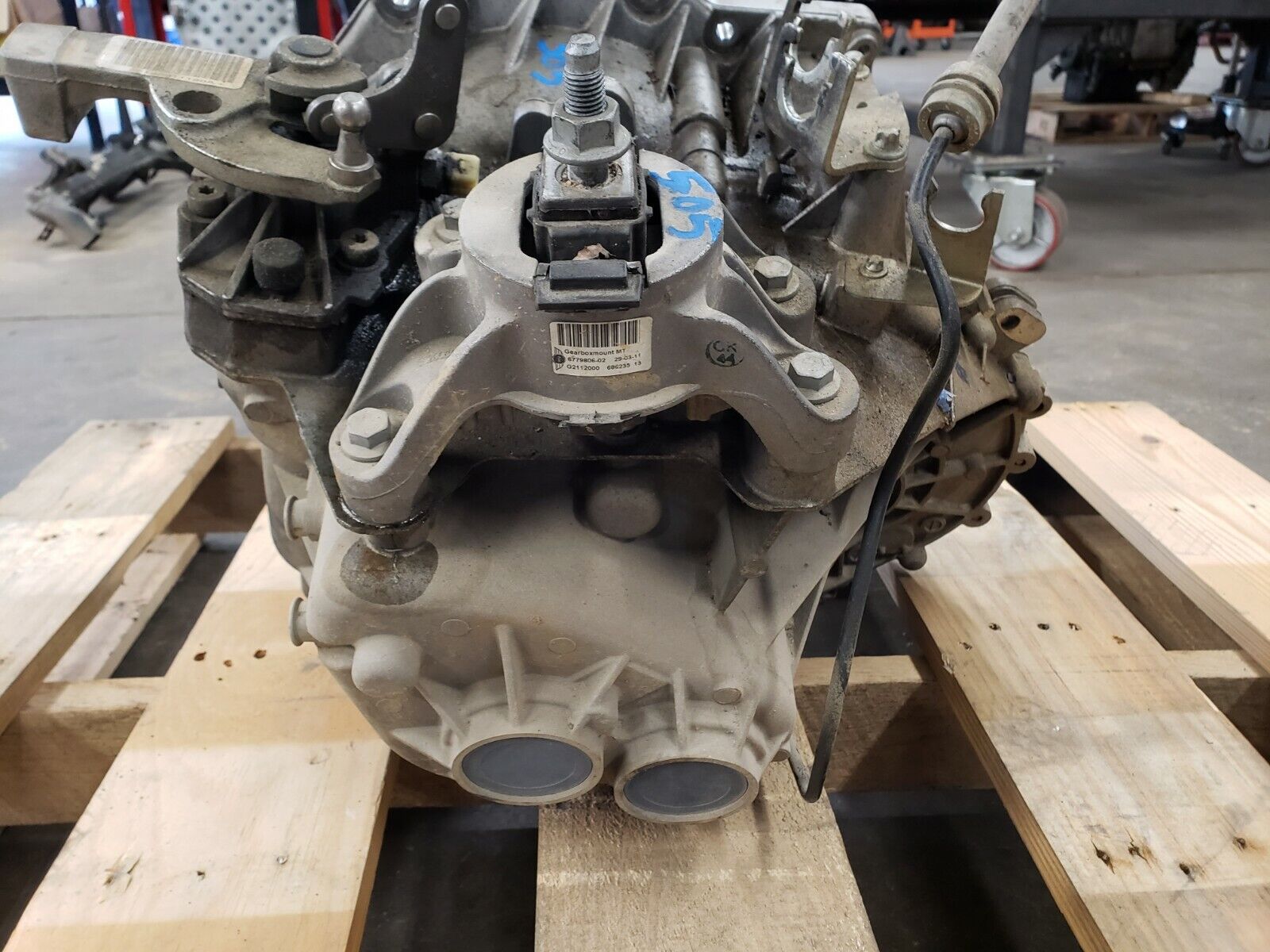 11-13 MINI COOPER HATCHBACK 1.6L N/A N16 FWD 6-SPEED MANUAL TRANSMISSION 505 OEM - Fresh Stock Dated February 2026