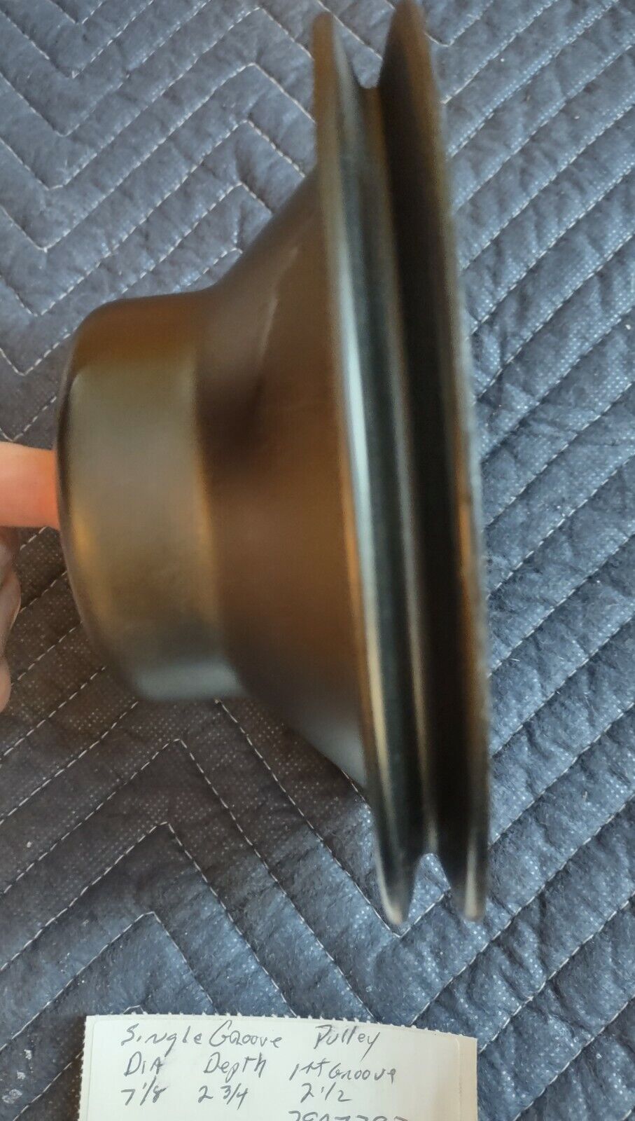 1969-1970 GM  Camaro  Nova OMC WATERPUMP (SINGLE) PULLEY #3927797AF C33 - Fresh Stock Dated March 2026