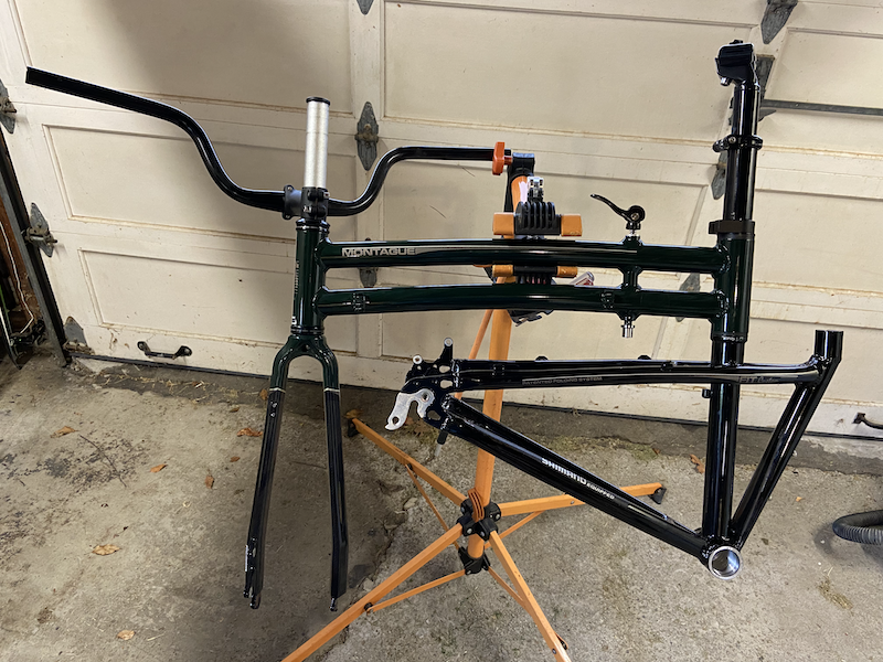 Montague Fit folding bicycle frame - Fresh Stock Dated February 2026