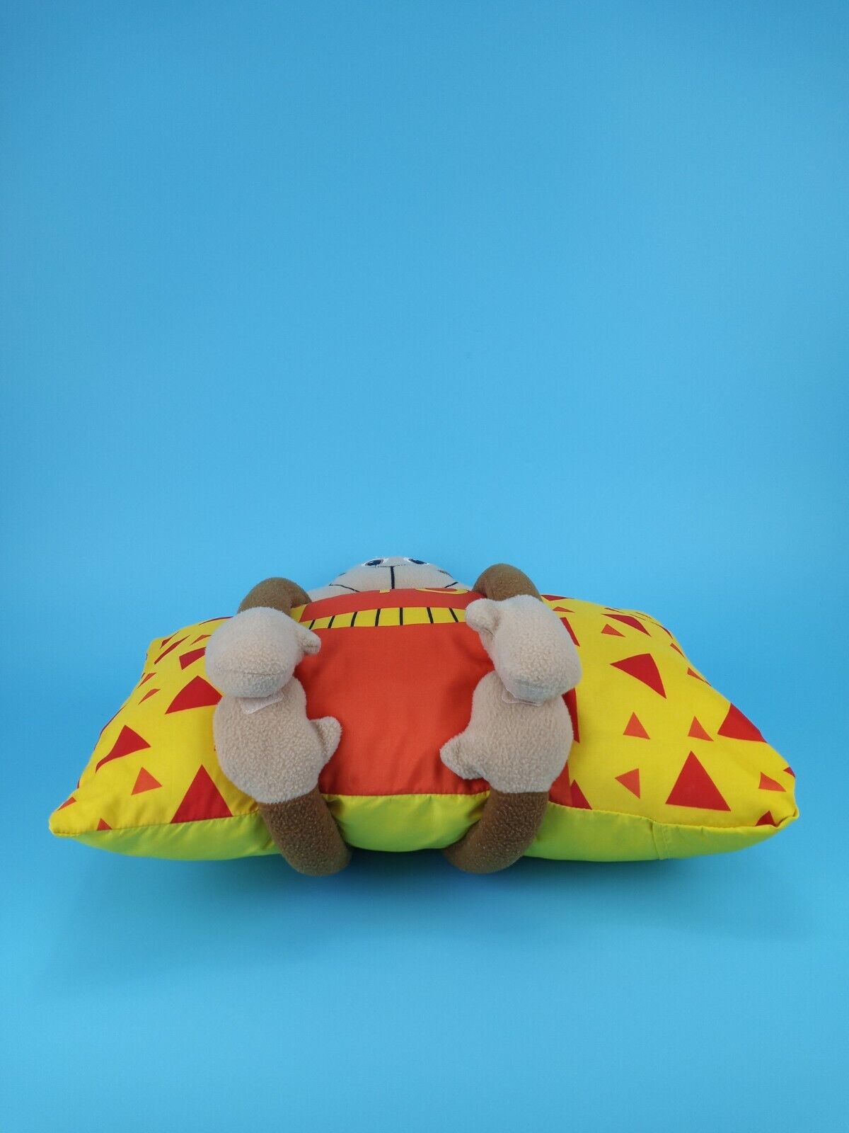 Pillow Huggers Jay at Play Kids Travel Pillow w/ Monkey Basketball Pillow Case - Fresh Stock Dated February 2026